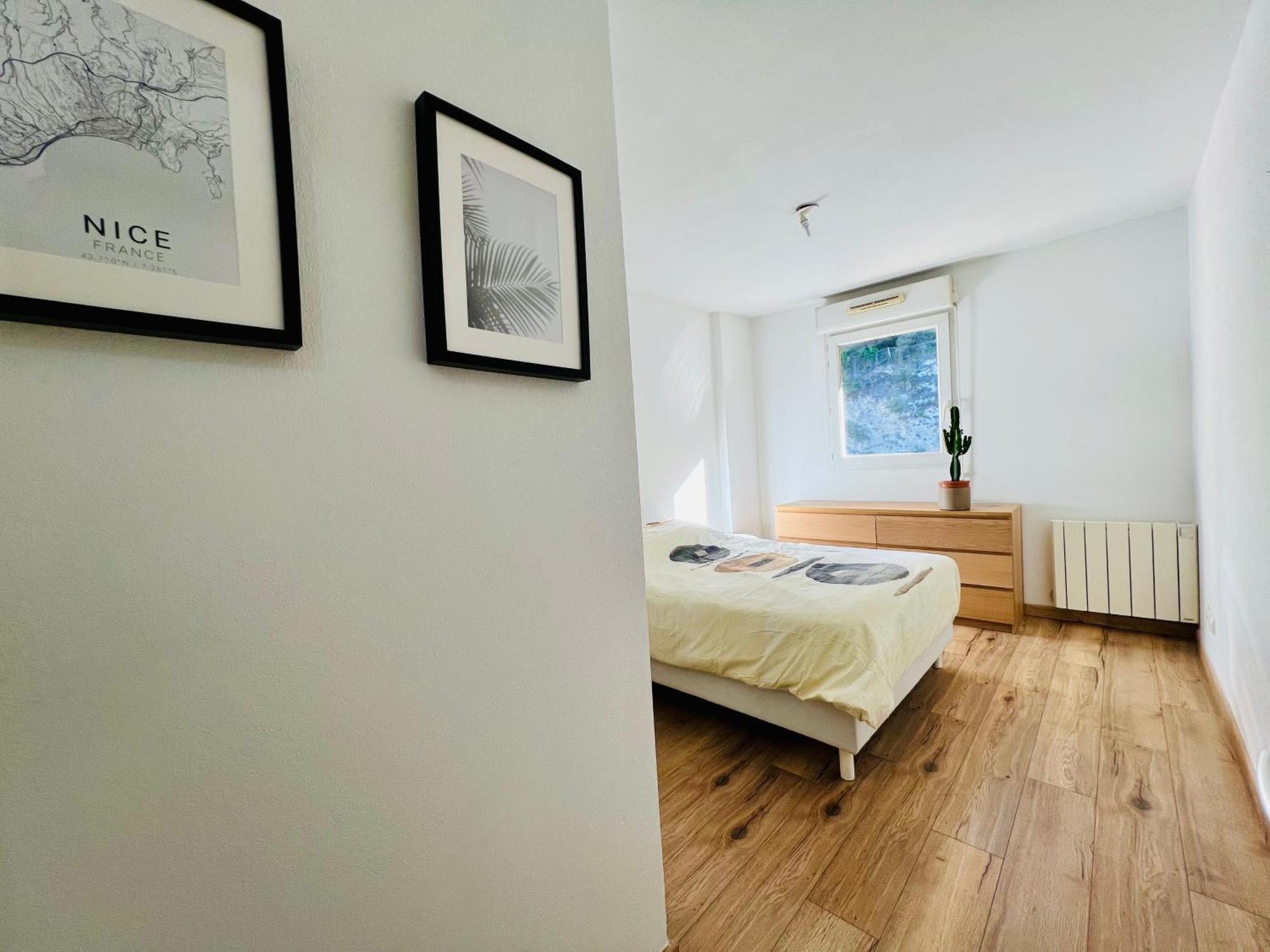 Magnificent Renovated Apartment, 2 Rooms Of 45 M2, Close Tothe Sea, Top Floor, Terrace Nice Buitenkant foto